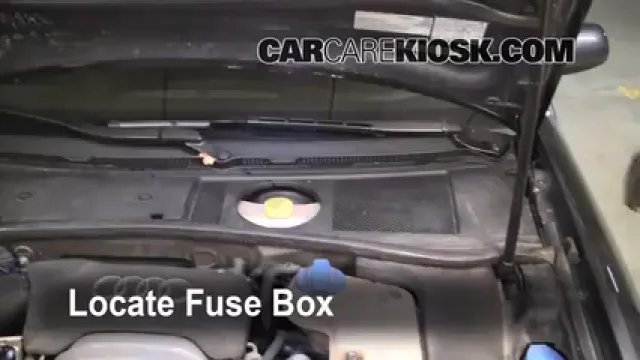 2004 Audi A6 3.0L V6 Fusible (moteur) Remplacement